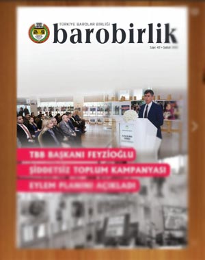 Türkiye barolar birliği e-bülten