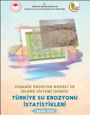 Tarım ve Orman Bakanlığı Türkiye Su Erozyonu İstatistikleri - 2018
