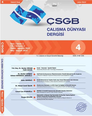 ÇALIŞMA VE SOSYAL GÜVENLİK BAKANLIĞI YAYINLAR