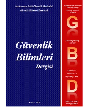 JANDARMA VE SAHİL GÜVENLİK AKADEMİSİ: GÜVENLİK BİLİMLERİ DERGİSİ 2018