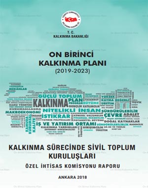 T.C. Cumhurbaşkanlığı Strateji ve Bütçe Başkanlığı on birinci kalkınma planı kalkınma sürecinde sivil toplum kuruluşları