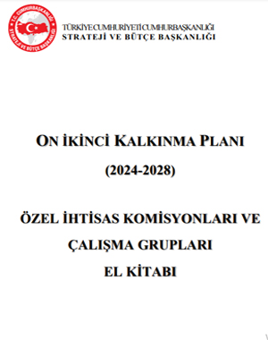 Strateji ve Bütçe Başkanlığı On İkinci Kalkınma Planı  Özel İhtisas Komisyonları ve Çalışma Grupları El Kitabı Kalkınma Sürecinde Sivil Toplum Kuruluşları