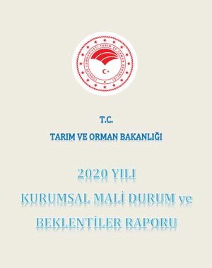 Tarım ve Orman Bakanlığı 2020 Yılı Kurumsal Mali Durum ve Beklentiler Raporu ile 2020 Yılı Bütçe Giderlerinin Gelişimi Tablosu