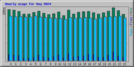 Hourly usage for May 2024
